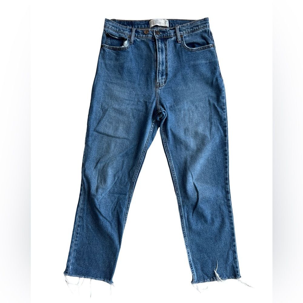 Abercrombie & Fitch Ultra High Rise Ankle Straight Jeans Size 28 / 6R (W69)